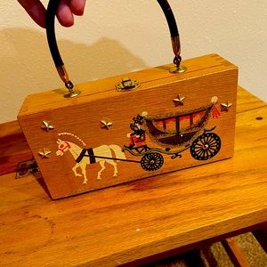 Vintage Gary Gail of Texas box purse